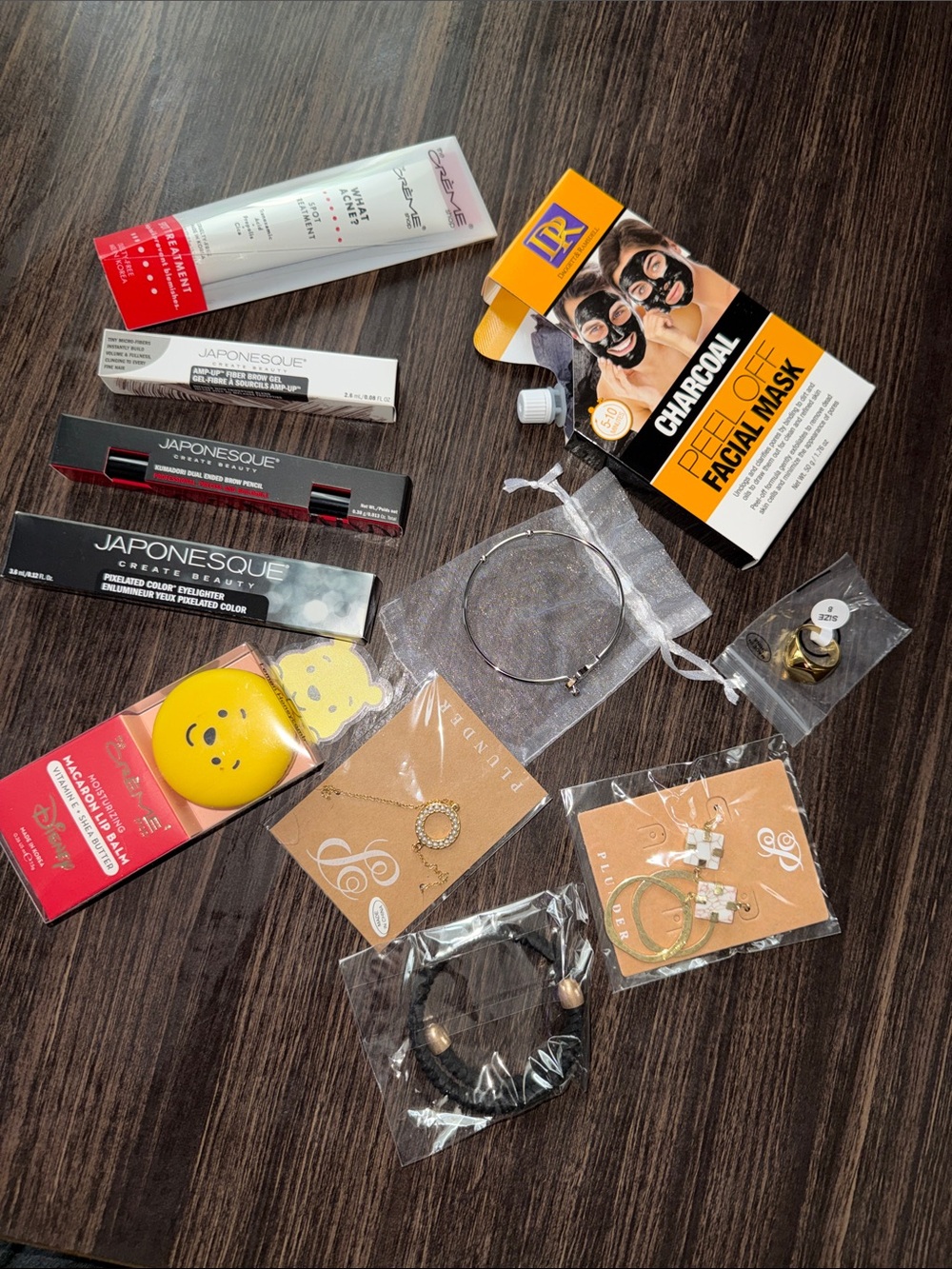 11 items mix Japonesque Makeup & Charcoal Peel-Off Facial Mask Bundle -